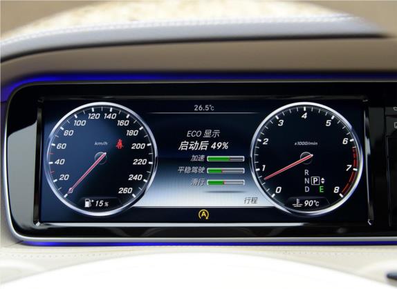 奔驰S级 2014款 S 320 L 豪华型 中控类   仪表盘