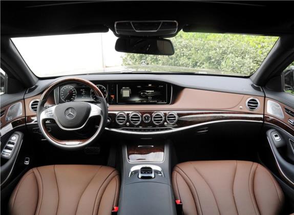 奔驰S级 2015款 S 400 L 4MATIC 中控类   中控全图