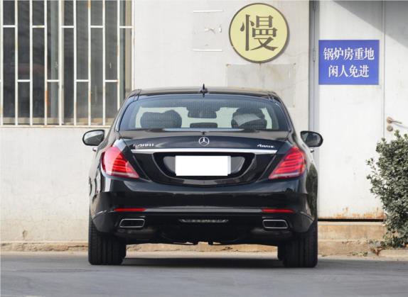 奔驰S级 2015款 S 400 L 4MATIC 外观   正后
