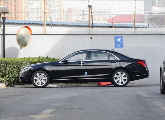 奔驰S级 2015款 S 400 L 4MATIC 外观   正侧