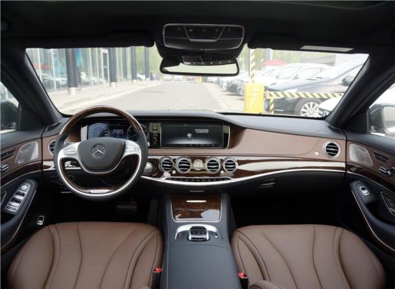 奔驰S级 2015款 S 400 L 中控类   中控全图