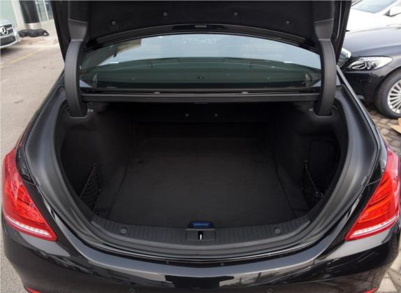 奔驰S级 2015款 S 400 L 车厢座椅   后备厢