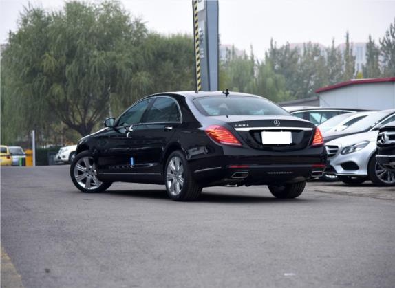 奔驰S级 2015款 S 400 L 外观   斜后