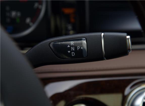 奔驰S级 2015款 S 400 L 中控类   挡把