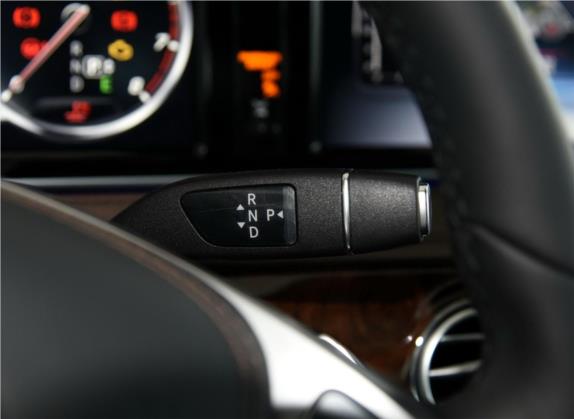 奔驰S级 2016款 S 400 L 中控类   挡把