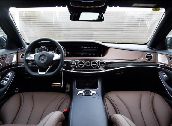奔驰S级 2016款 S 400 L 4MATIC 中控类   中控全图