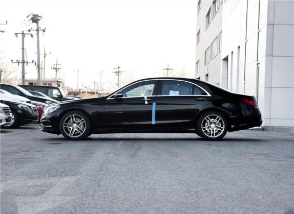 奔驰S级 2016款 S 400 L 4MATIC 外观   正侧