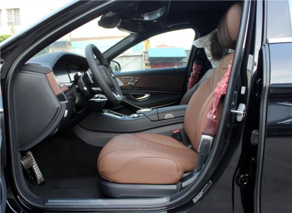 奔驰S级 2016款 S 500 L 4MATIC 车厢座椅   前排空间