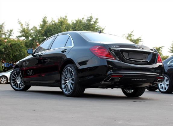 奔驰S级 2016款 S 500 L 4MATIC 外观   斜后