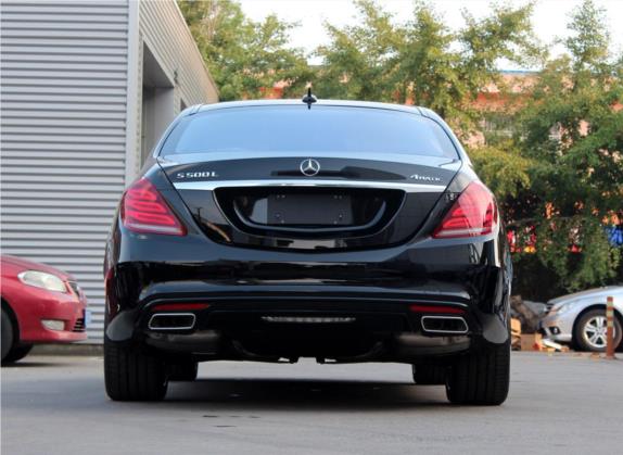 奔驰S级 2016款 S 500 L 4MATIC 外观   正后