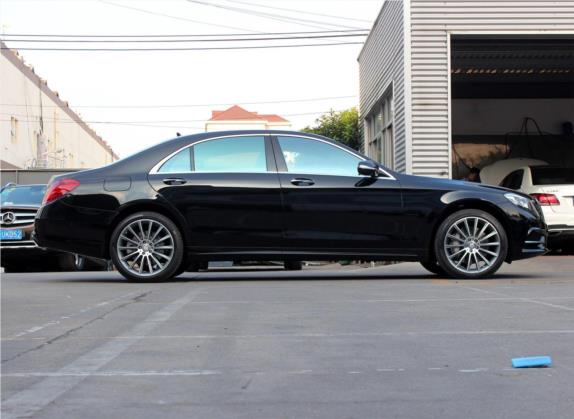 奔驰S级 2016款 S 500 L 4MATIC 外观   正侧