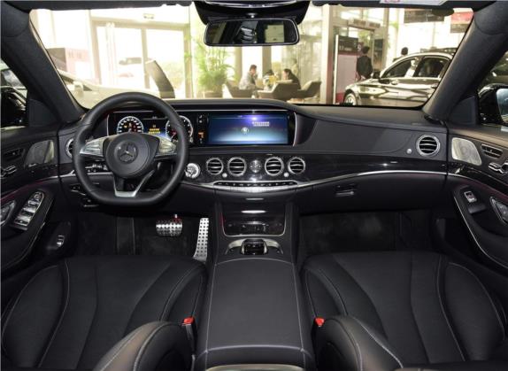 奔驰S级 2017款 S 400 L 4MATIC 中控类   中控全图