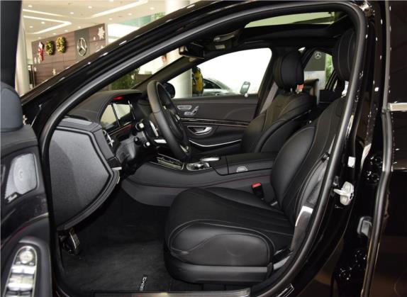 奔驰S级 2017款 S 400 L 4MATIC 车厢座椅   前排空间