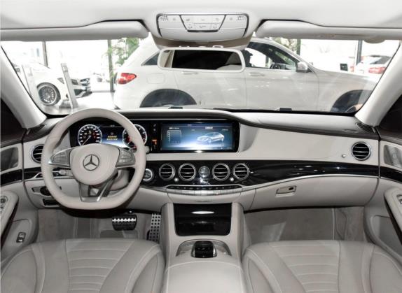 奔驰S级 2017款 S 500 L 4MATIC 中控类   中控全图