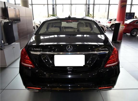 奔驰S级 2017款 S 500 L 4MATIC 外观   正后
