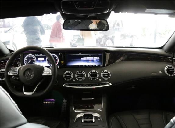 奔驰S级 2017款 S 500 4MATIC 轿跑版 中控类   中控全图