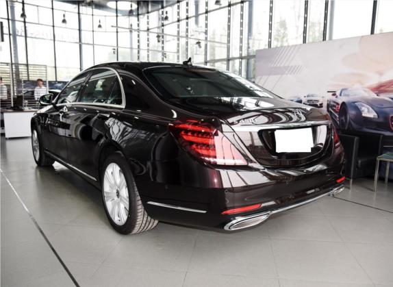 奔驰S级 2018款 S 450 L 外观   斜后