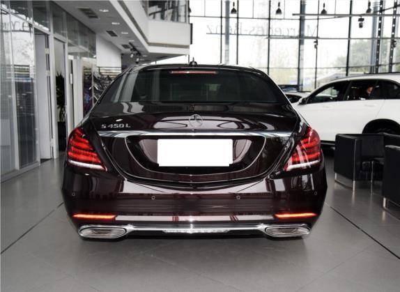 奔驰S级 2018款 S 450 L 外观   正后