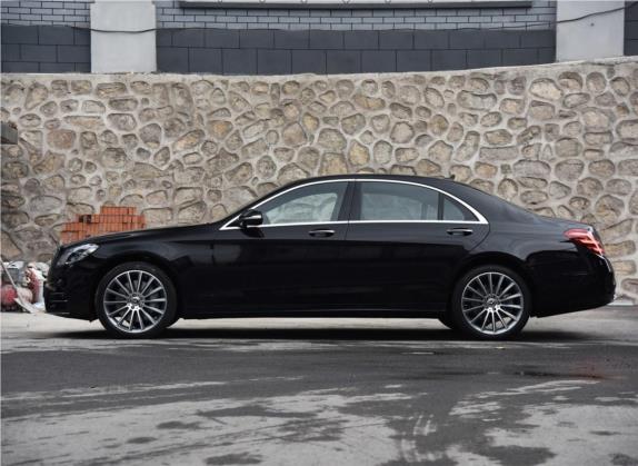 奔驰S级 2018款 S 450 L 4MATIC 卓越特别版 外观   正侧