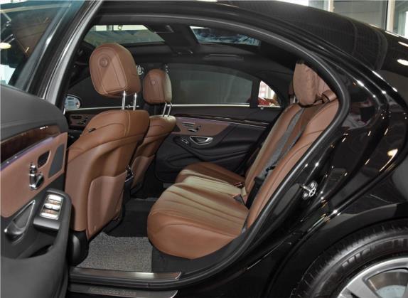 奔驰S级 2019款 S 350 L 尊贵型 车厢座椅   后排空间
