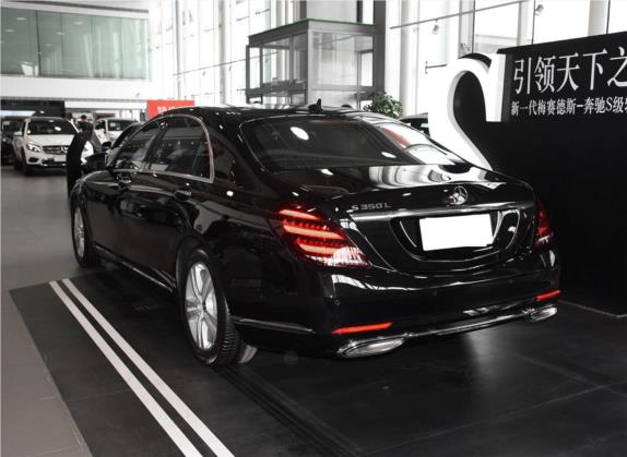 奔驰S级 2019款 S 350 L 尊贵型 外观   斜后