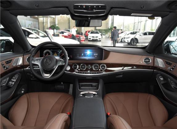 奔驰S级 2019款 S 450 L 中控类   中控全图