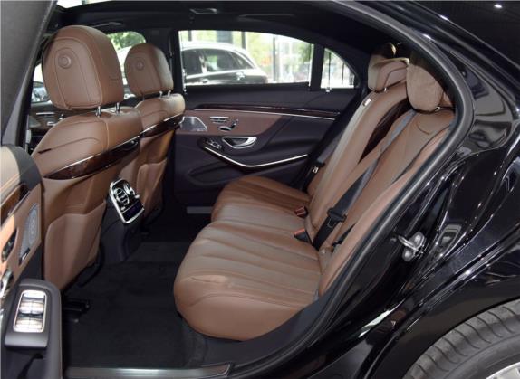 奔驰S级 2019款 S 450 L 车厢座椅   后排空间