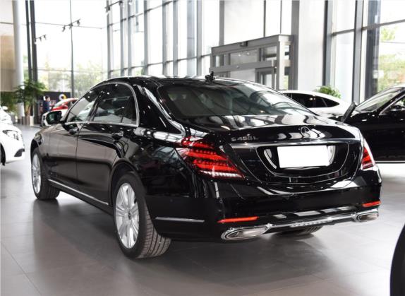 奔驰S级 2019款 S 450 L 外观   斜后