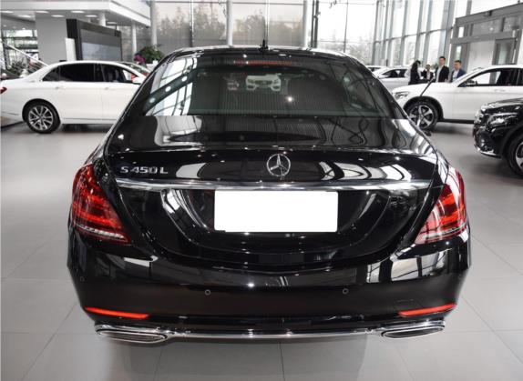 奔驰S级 2019款 S 450 L 外观   正后