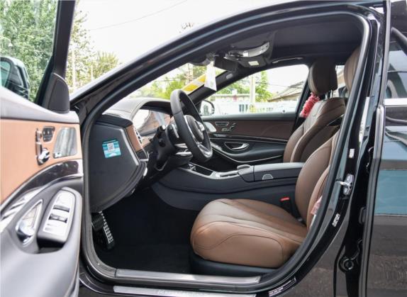 奔驰S级 2019款 S 450 L 4MATIC 车厢座椅   前排空间