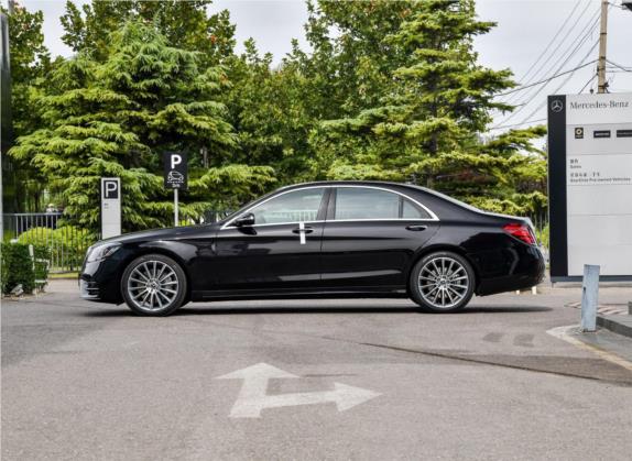 奔驰S级 2019款 S 450 L 4MATIC 外观   正侧