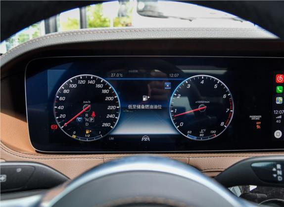 奔驰S级 2019款 S 450 L 4MATIC 中控类   仪表盘