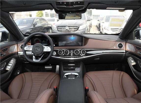 奔驰S级 2019款 S 500 L 4MATIC 中控类   中控全图