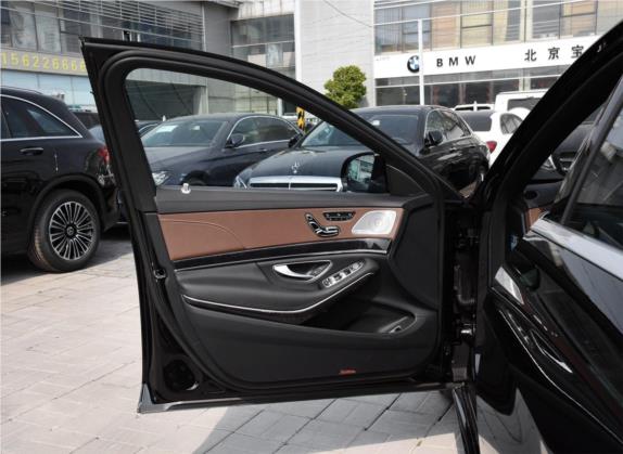 奔驰S级 2019款 S 500 L 4MATIC 车厢座椅   前门板