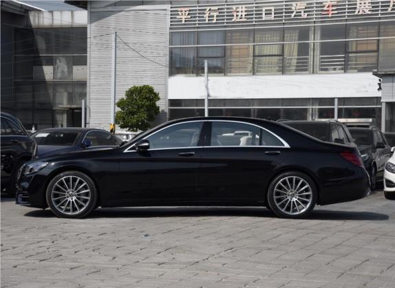 奔驰S级 2019款 S 500 L 4MATIC 外观   正侧