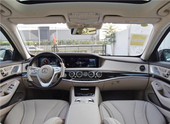 奔驰S级 2019款 S 350 L 豪华型 臻藏版 中控类   中控全图