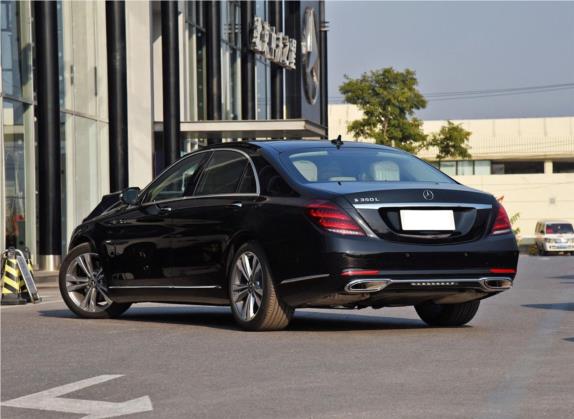 奔驰S级 2019款 S 350 L 豪华型 臻藏版 外观   斜后