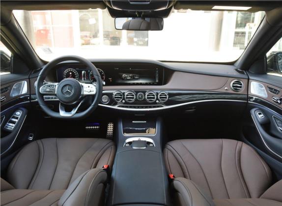 奔驰S级 2019款 S 450 L 4MATIC 臻藏版 中控类   中控全图