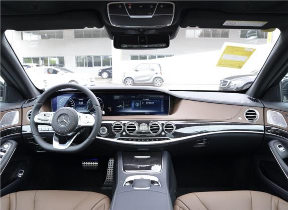 奔驰S级 2020款 S 450 L 4MATIC 臻藏版 中控类   中控全图