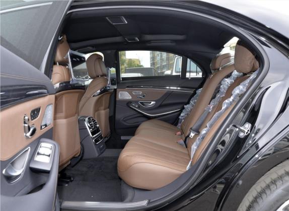 奔驰S级 2020款 S 450 L 4MATIC 臻藏版 车厢座椅   后排空间