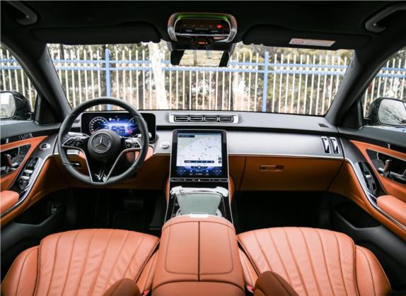 奔驰S级 2021款 S 400 L 商务型 中控类   中控全图