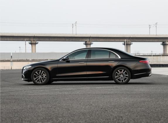 奔驰S级 2021款 S 400 L 商务型 外观   正侧