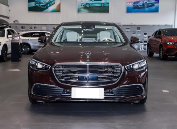 奔驰S级 2021款 S 400 L 豪华型 外观   正前