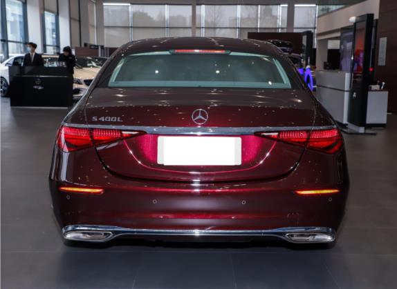 奔驰S级 2021款 S 400 L 豪华型 外观   正后