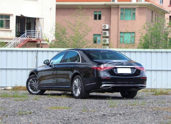 奔驰S级 2021款 S 450 L 外观   斜后