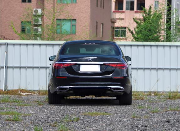 奔驰S级 2021款 S 450 L 外观   正后