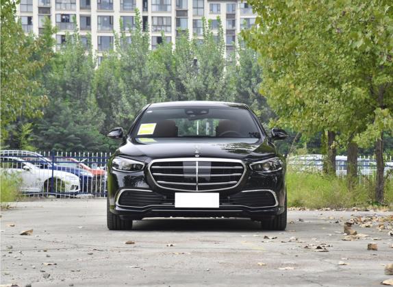 奔驰S级 2021款 改款 S 400 L 豪华型 外观   正前