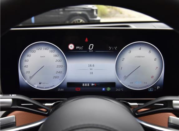 奔驰S级 2021款 改款 S 400 L 豪华型 中控类   仪表盘