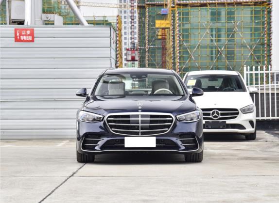 奔驰S级 2021款 改款 S 450 L 4MATIC 外观   正前