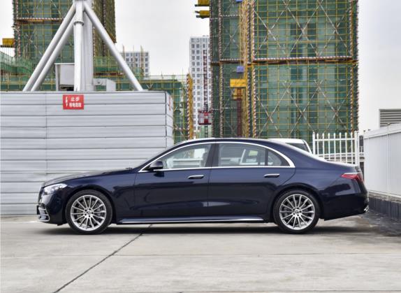 奔驰S级 2021款 改款 S 450 L 4MATIC 外观   正侧